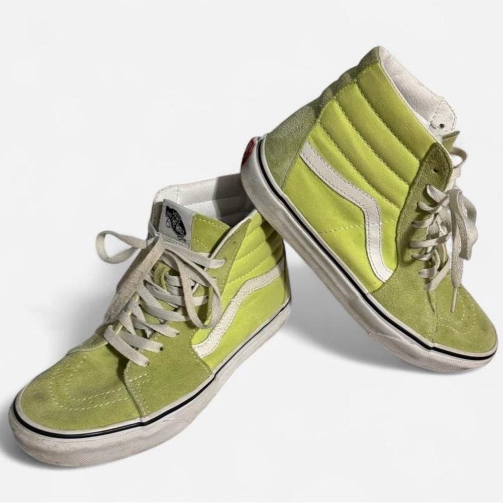 Vans Sk8-Hi Sneakers in Sharp Green